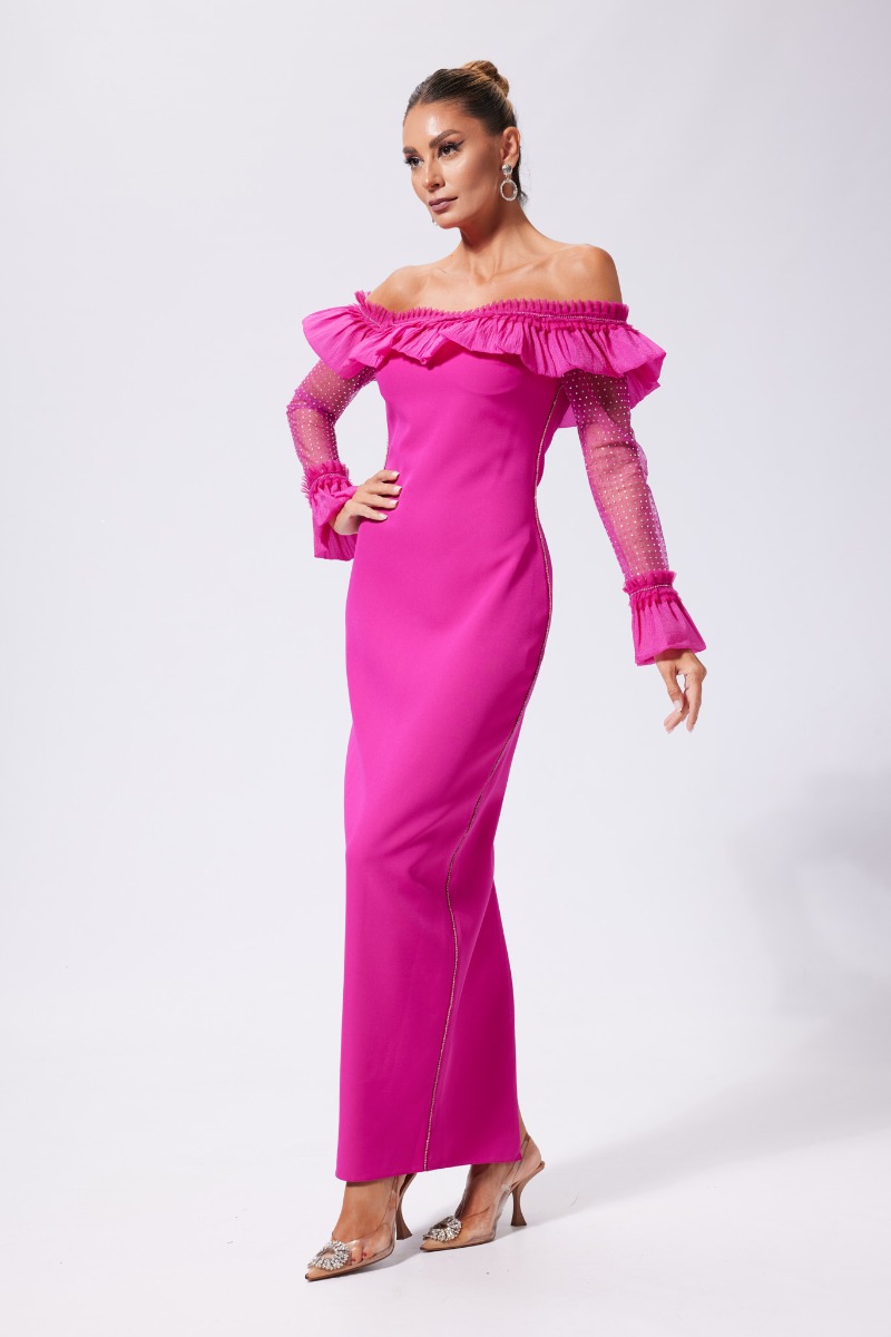 Rochie de ocazie Madeline Fucsia