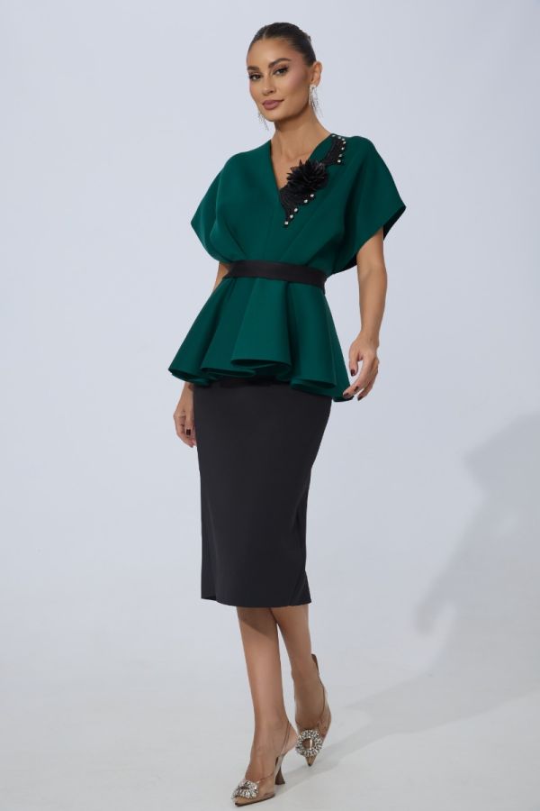 Rochie eleganta Ronna Verde