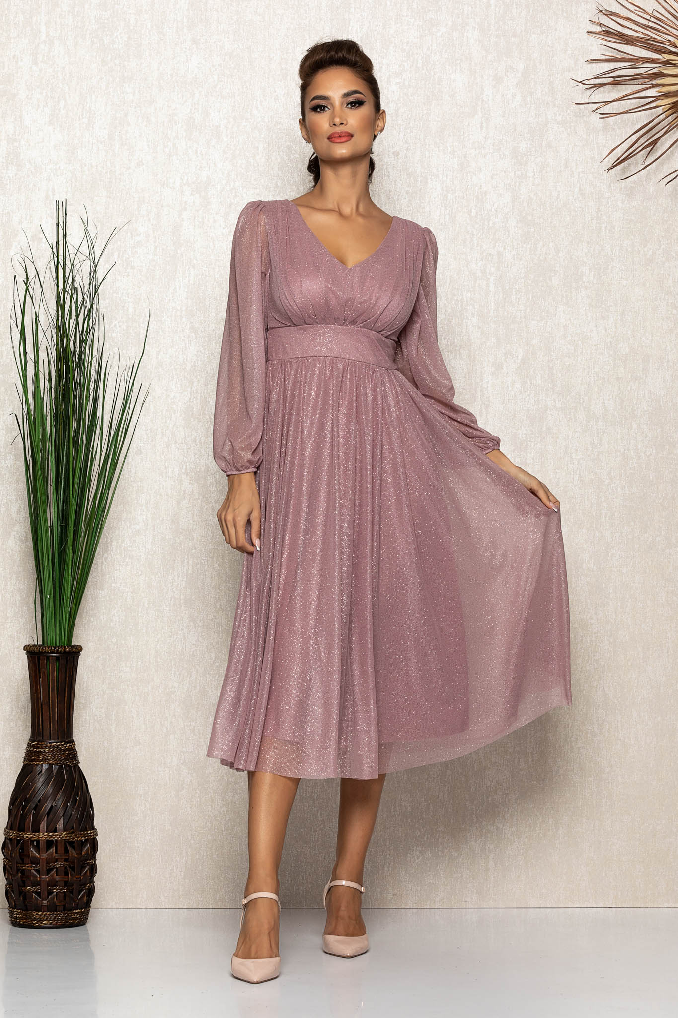 Rochie din voal Rose