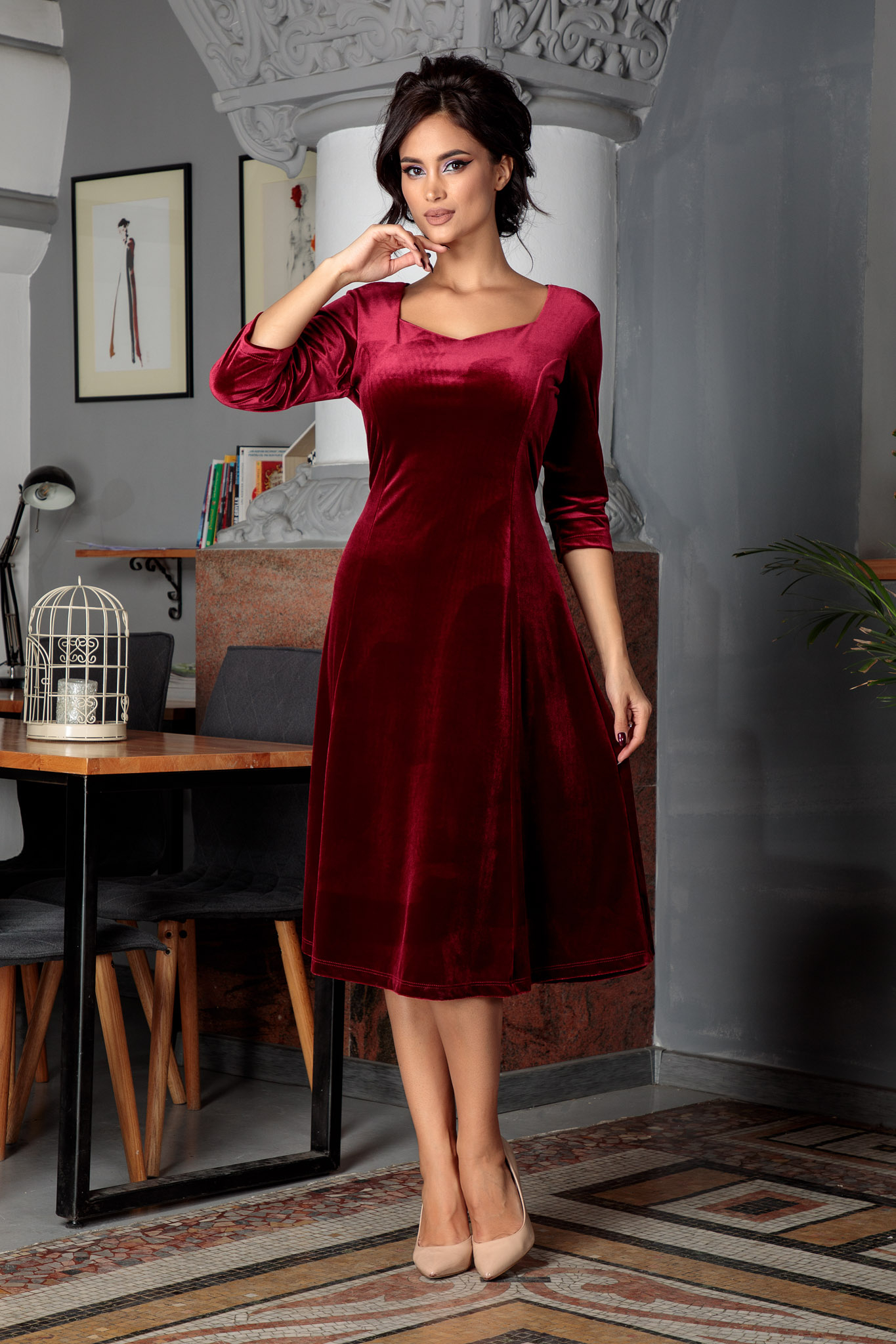 Rochie Ava Bordo