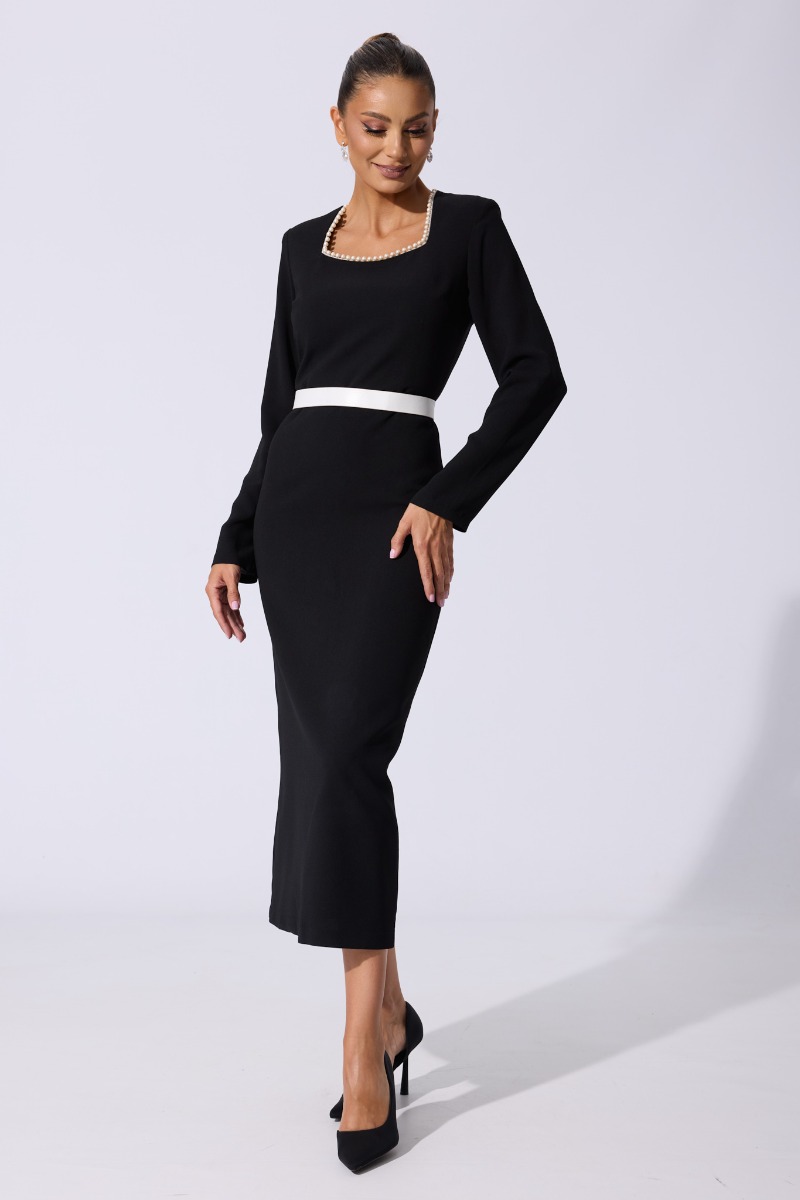 Rochie eleganta Everin Neagra