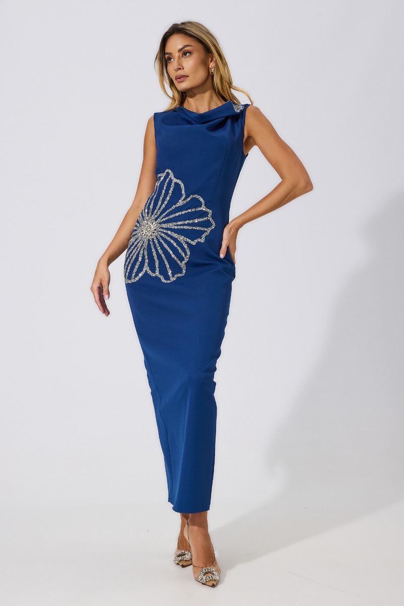 Rochie de ocazie premium Passione Bleumarin