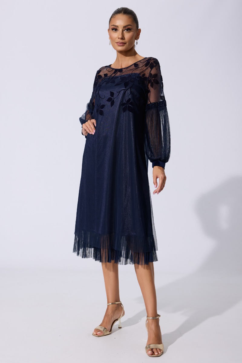 Rochie de ocazie Eneli Bleumarin