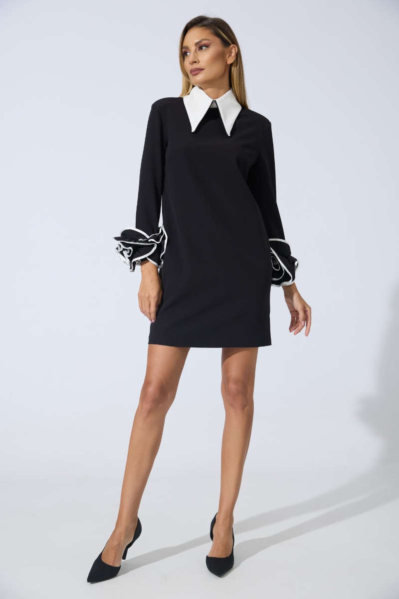 Rochie office Fiona Neagra