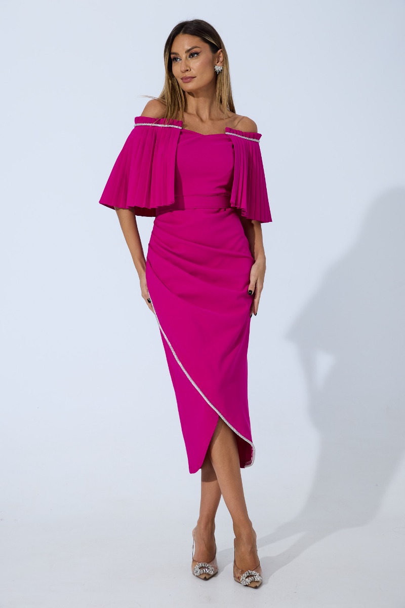 Rochie de ocazie Kendall Fucsia