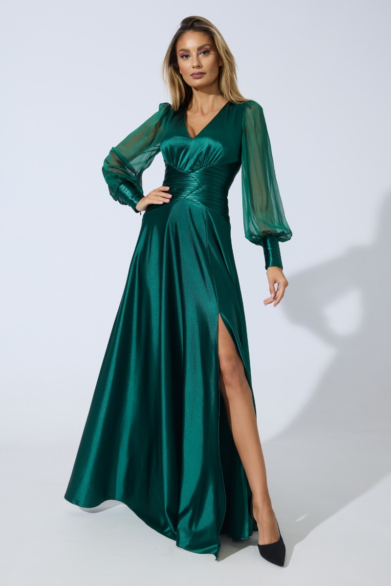 Rochie de ocazie premium Eliseea Verde