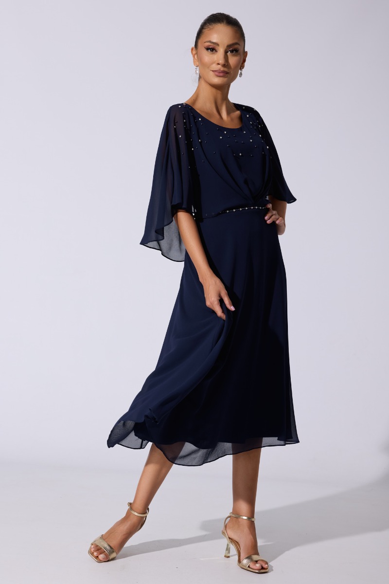 Rochie de ocazie Vika Bleumarin