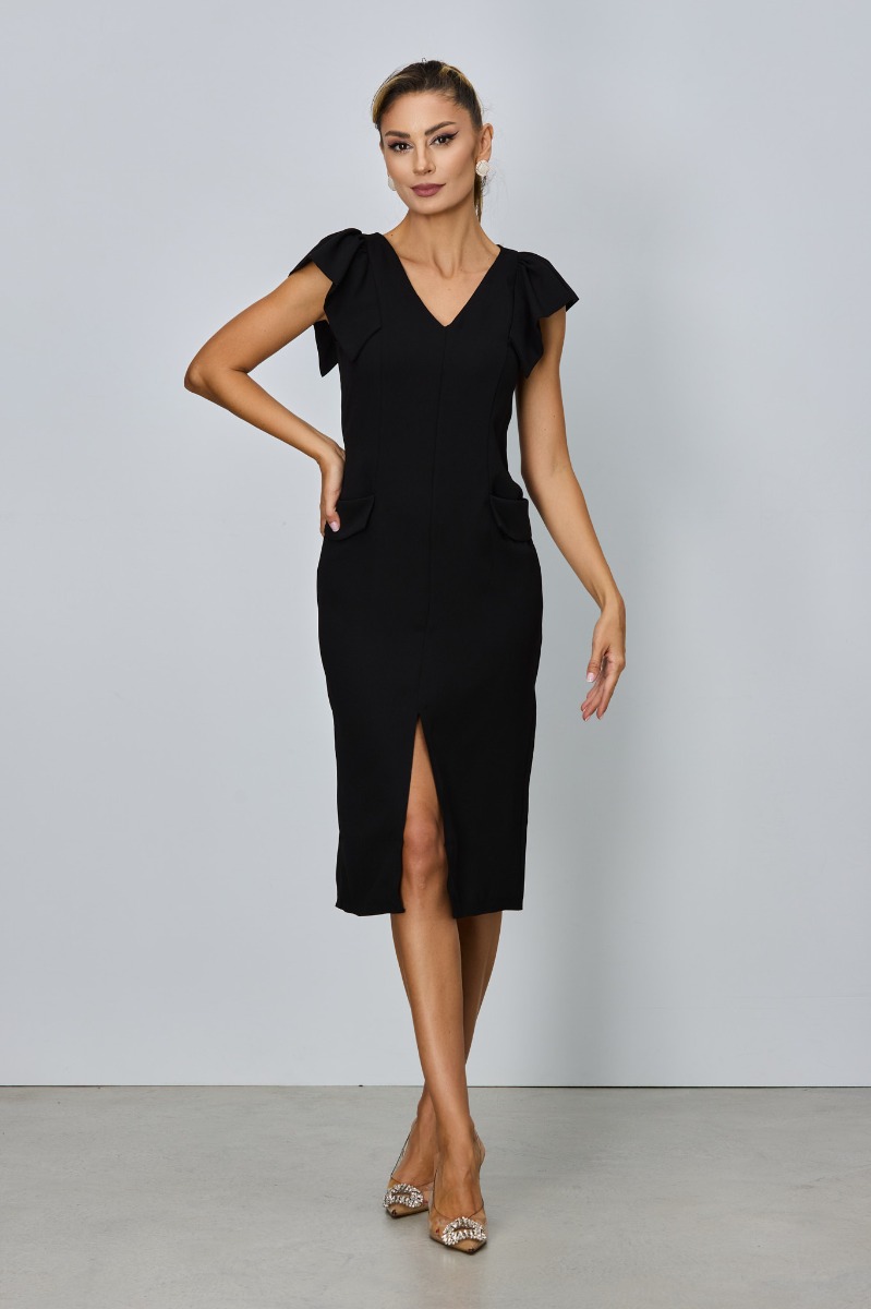 Rochie eleganta Fedora Neagra 