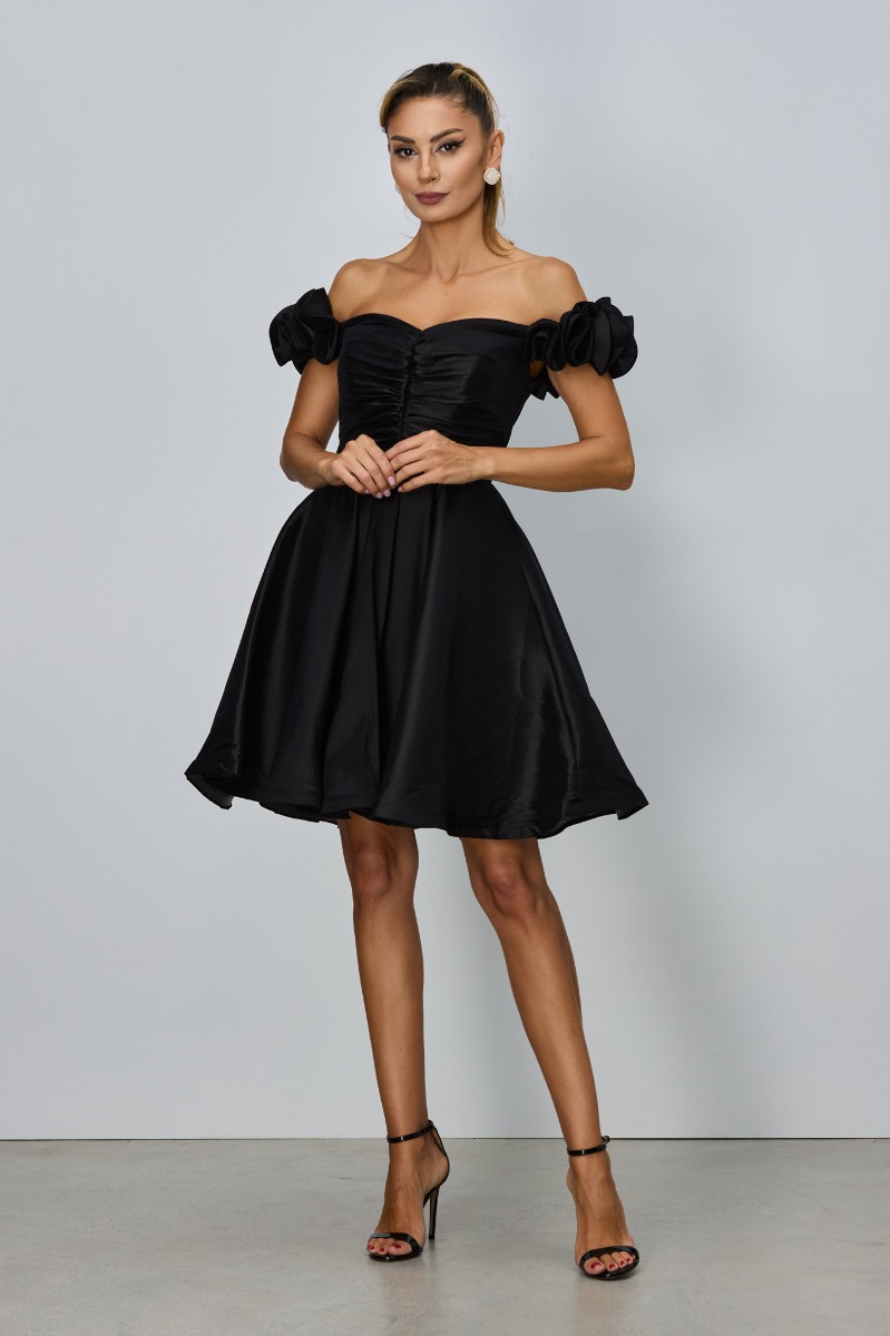 Rochie de ocazie Mileva Neagra