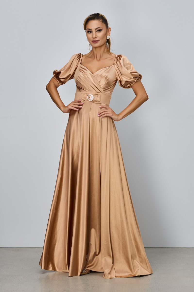 Rochie Night Diva Caramel