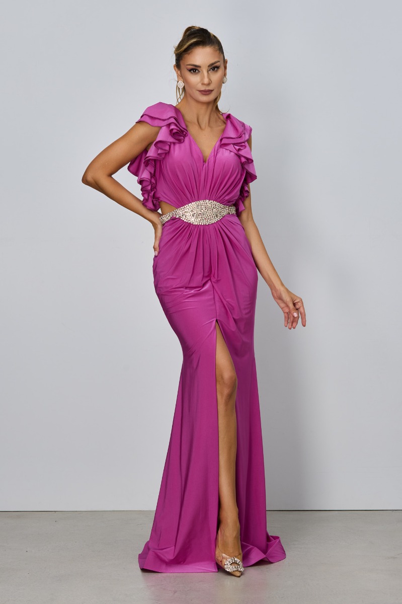 Rochie de ocazie premium Berenice Fucsia