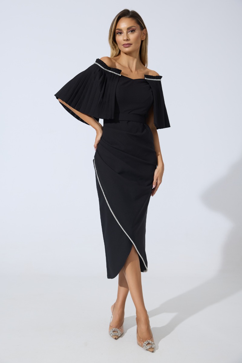 Rochie  de ocazie Kendall Neagra