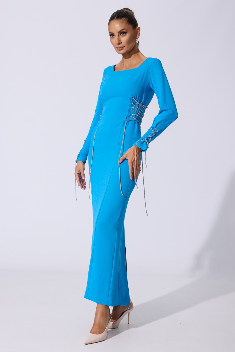 Rochie de ocazie Yarah Bleu