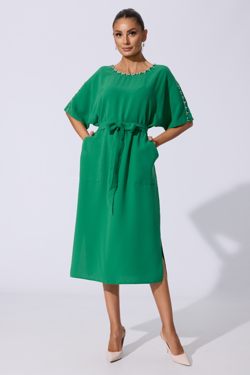 Rochie office Honesty Verde