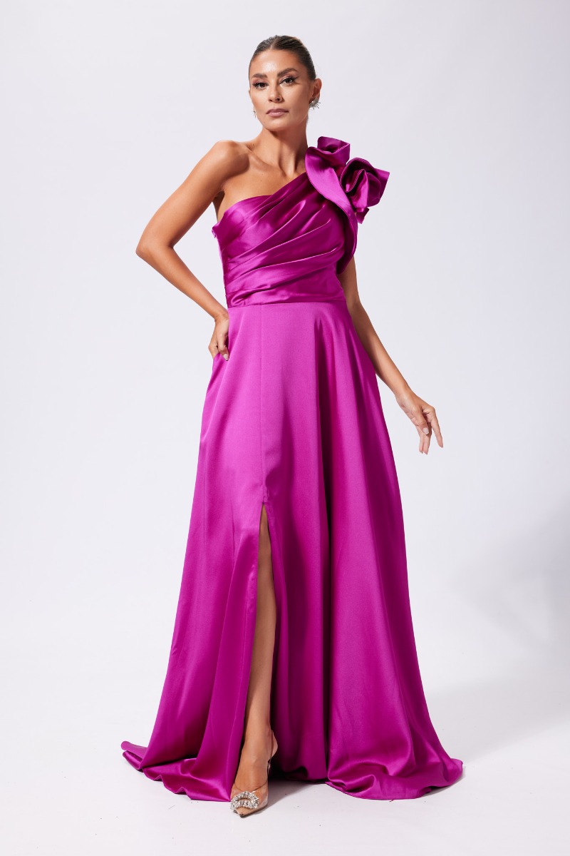 Rochie de ocazie premium Achmena Fucsia