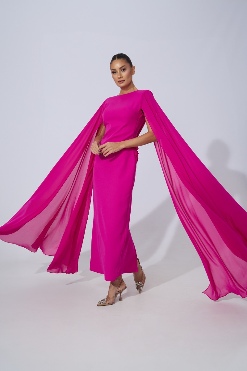 Rochie de ocazie premium Vida Fucsia