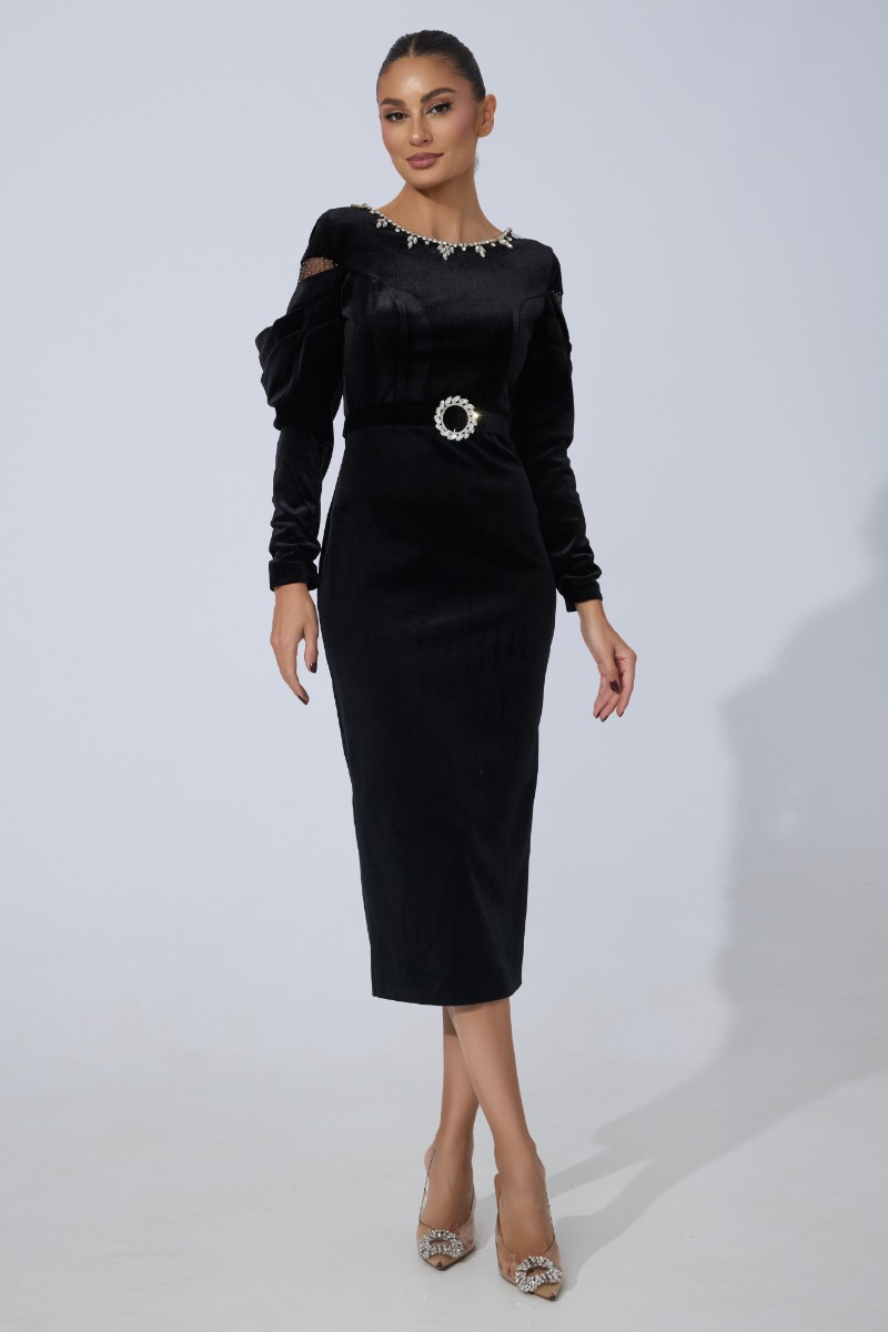 Rochie de ocazie Yelina Neagra