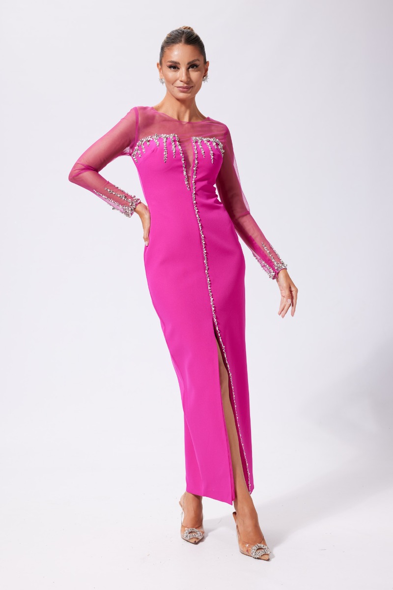 Rochie de ocazie Larisa Fucsia