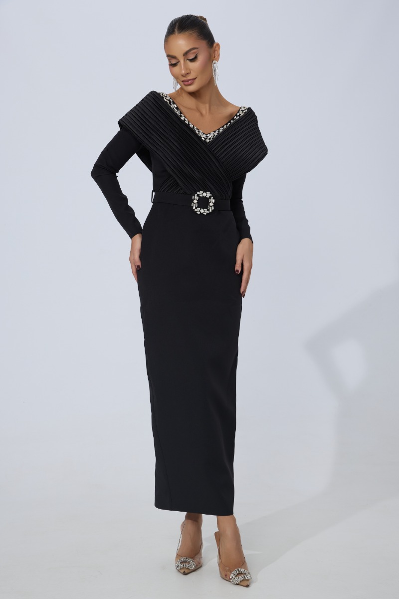 Rochie de ocazie premium Josepha Neagra