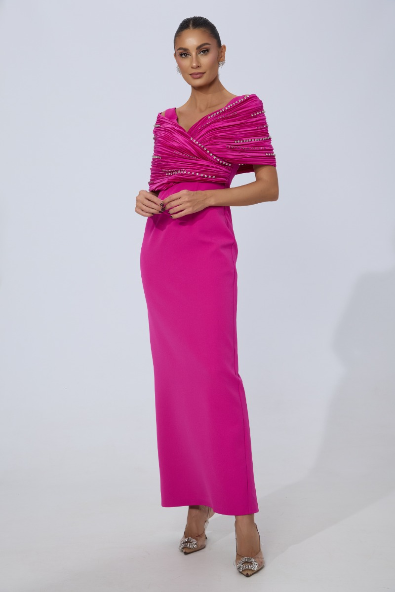 Rochie de ocazie premium Genesis Fucsia