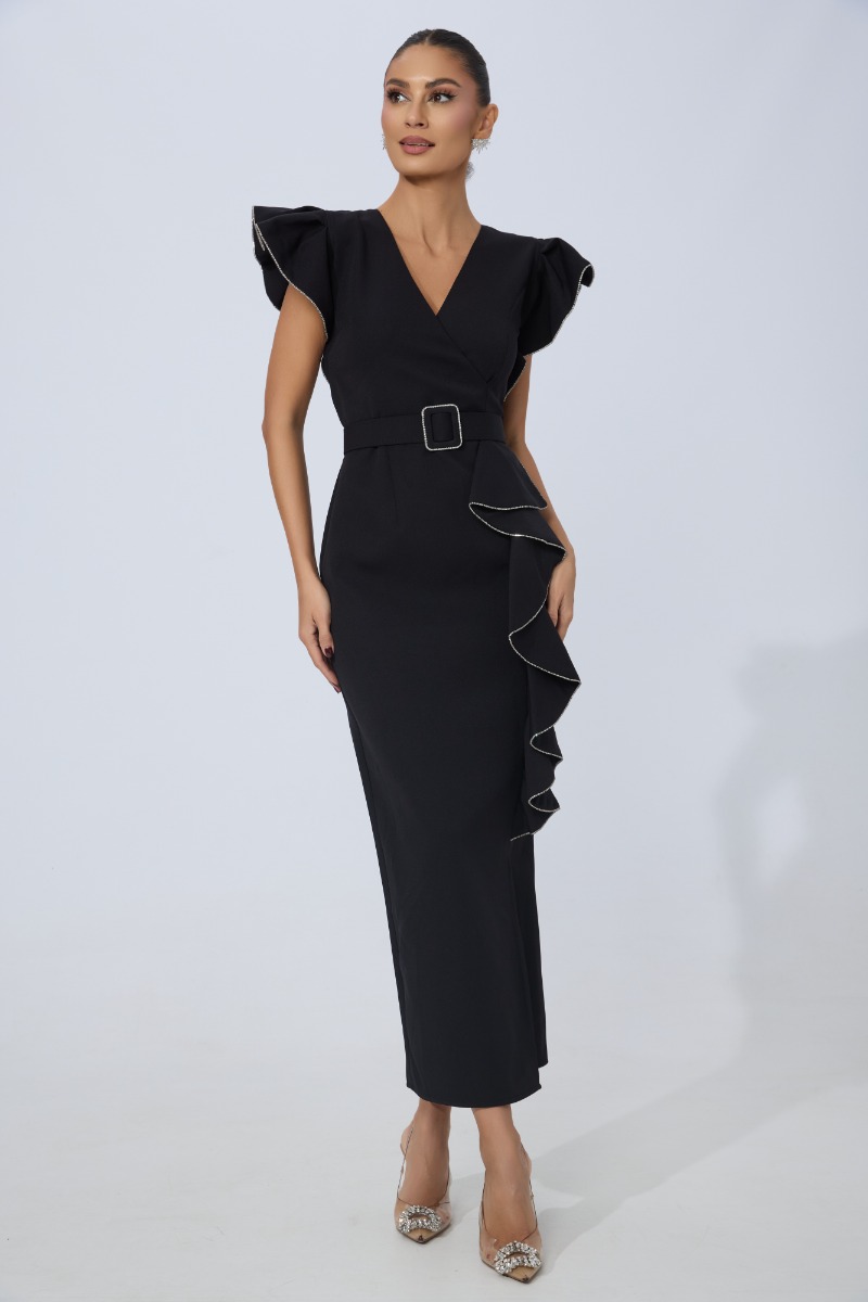 Rochie de ocazie Kimm Neagra