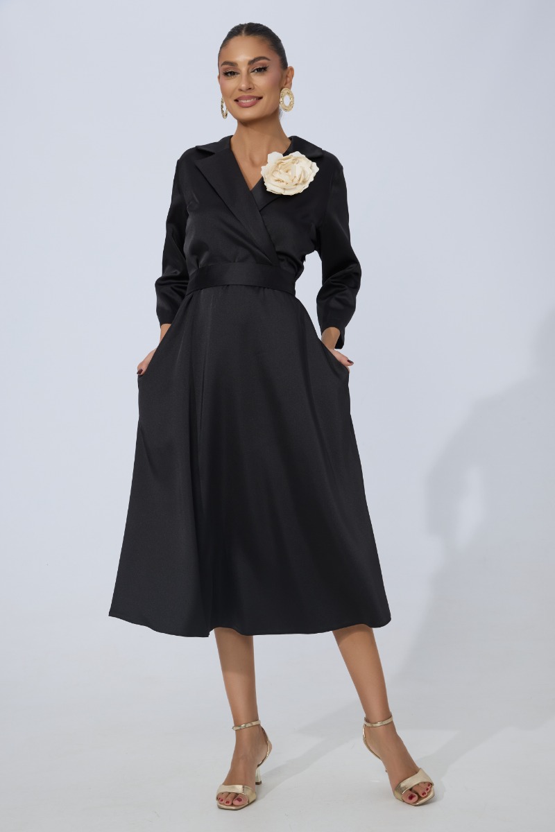 Rochie de ocazie Donata Neagra