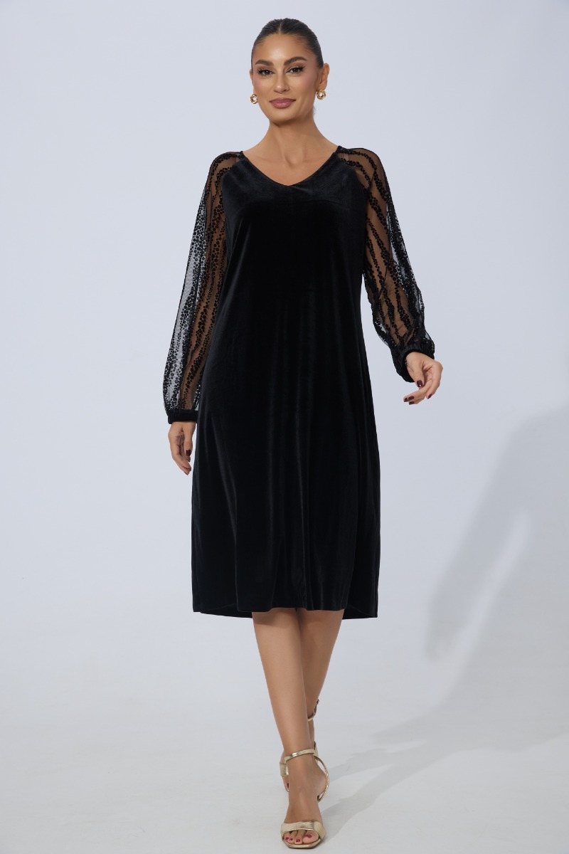 Rochie de ocazie Romelia Neagra