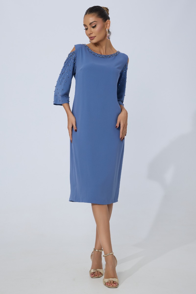 Rochie de ocazie Nieve Indigo