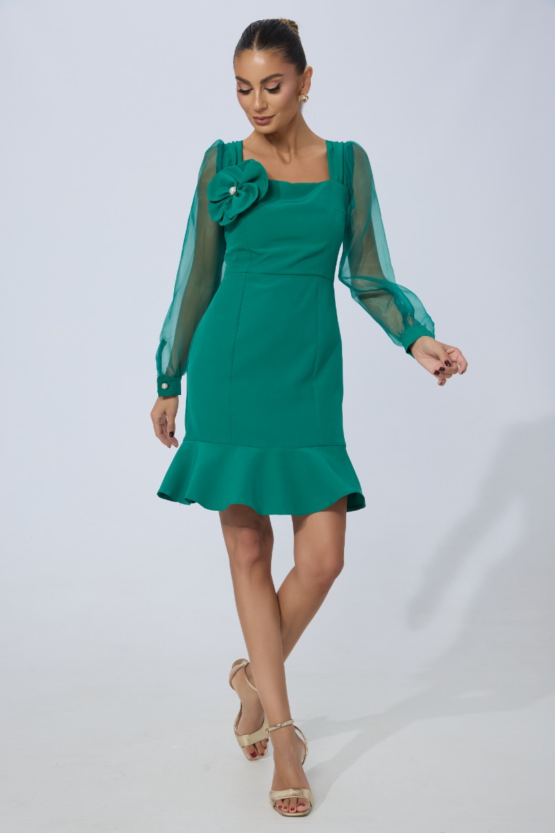 Rochie eleganta Moze Milagros Verde