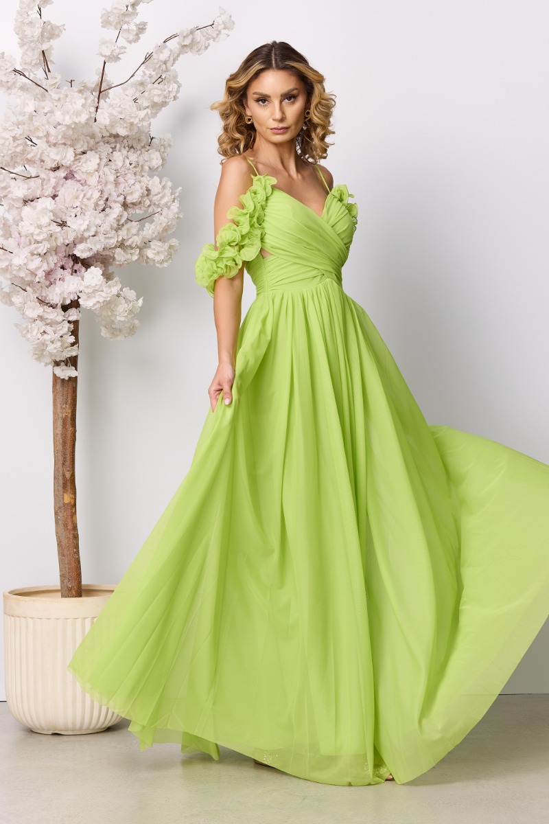 Rochie de ocazie Phoenicia Lime