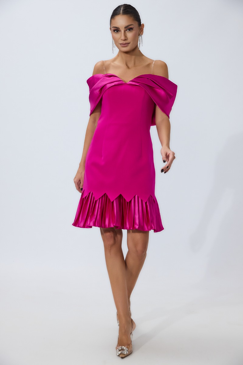 Rochie de ocazie Khalessi Fucsia