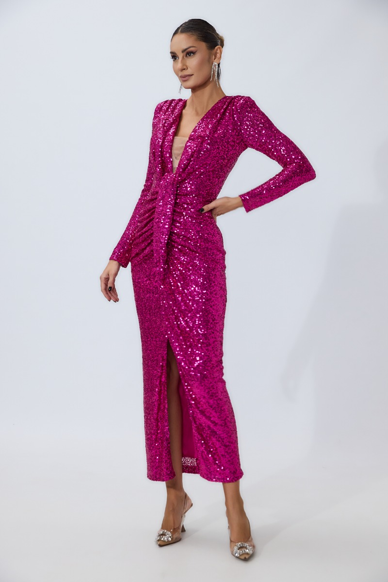 Rochie de ocazie Tiziana Fucsia