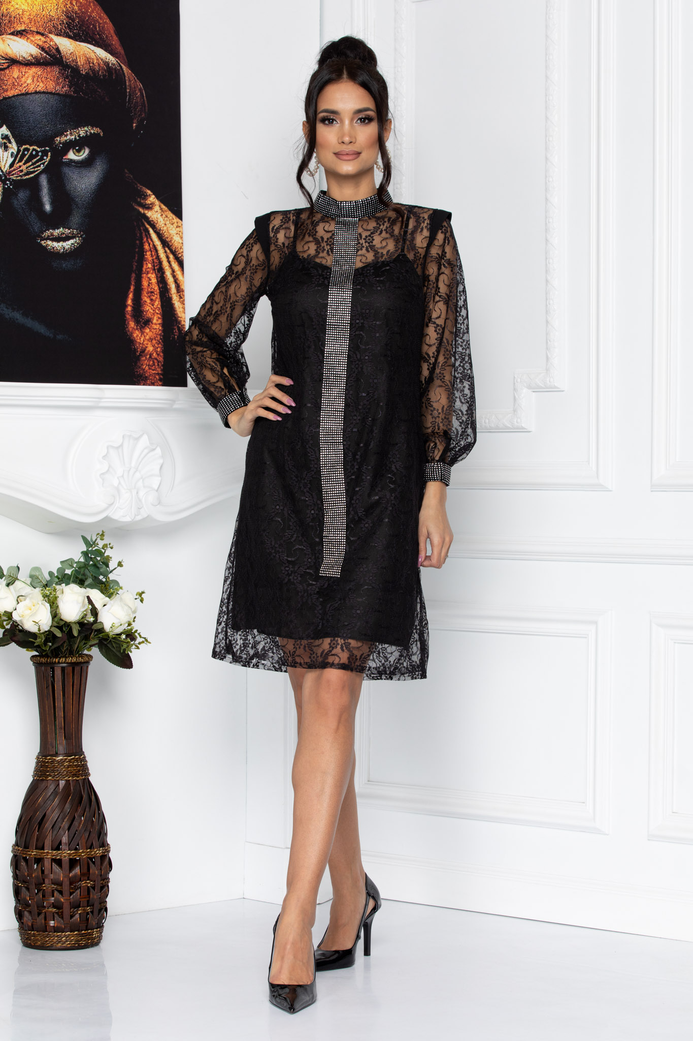 Rochie Konnie Neagra