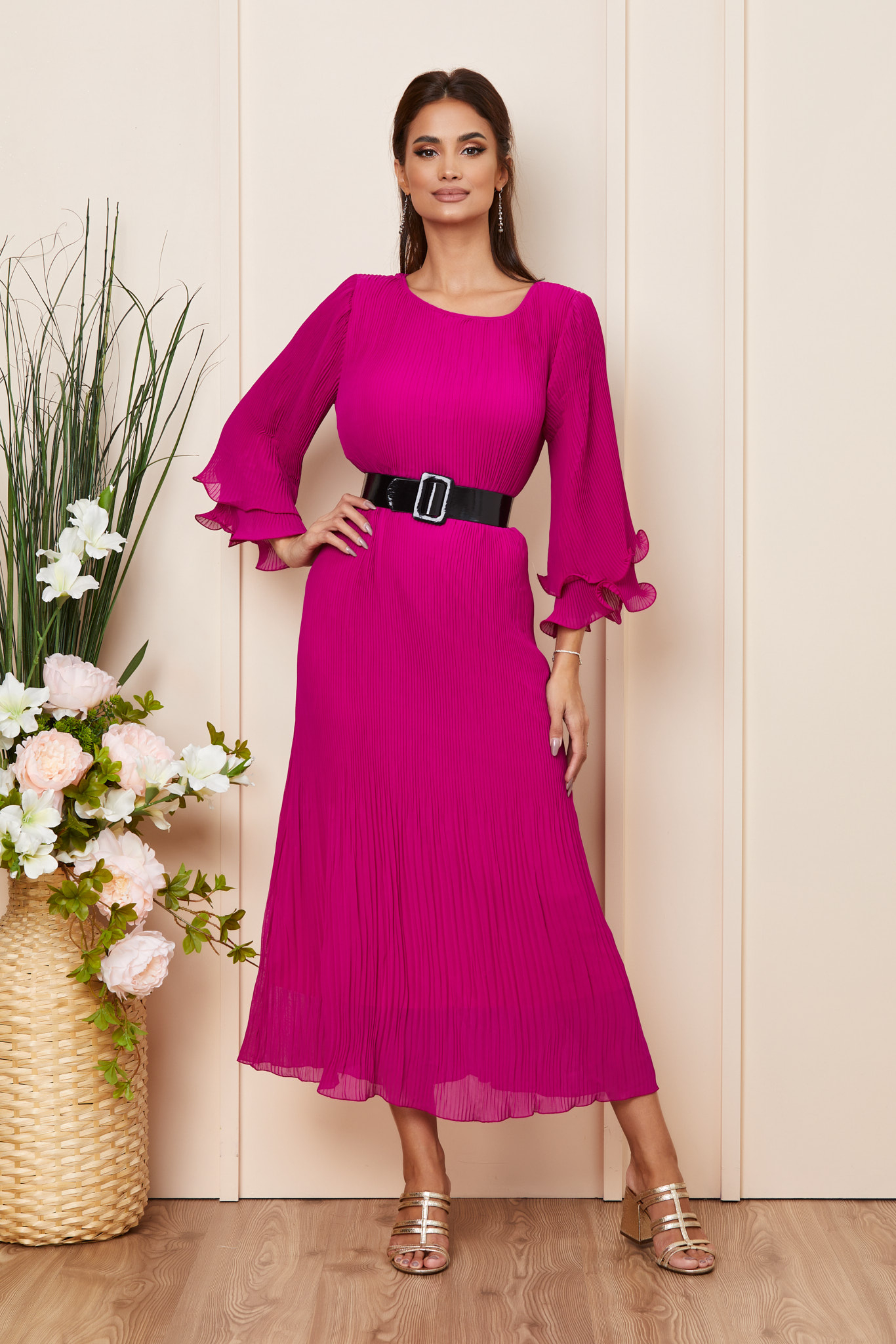 Rochie Roxanne Fucsia