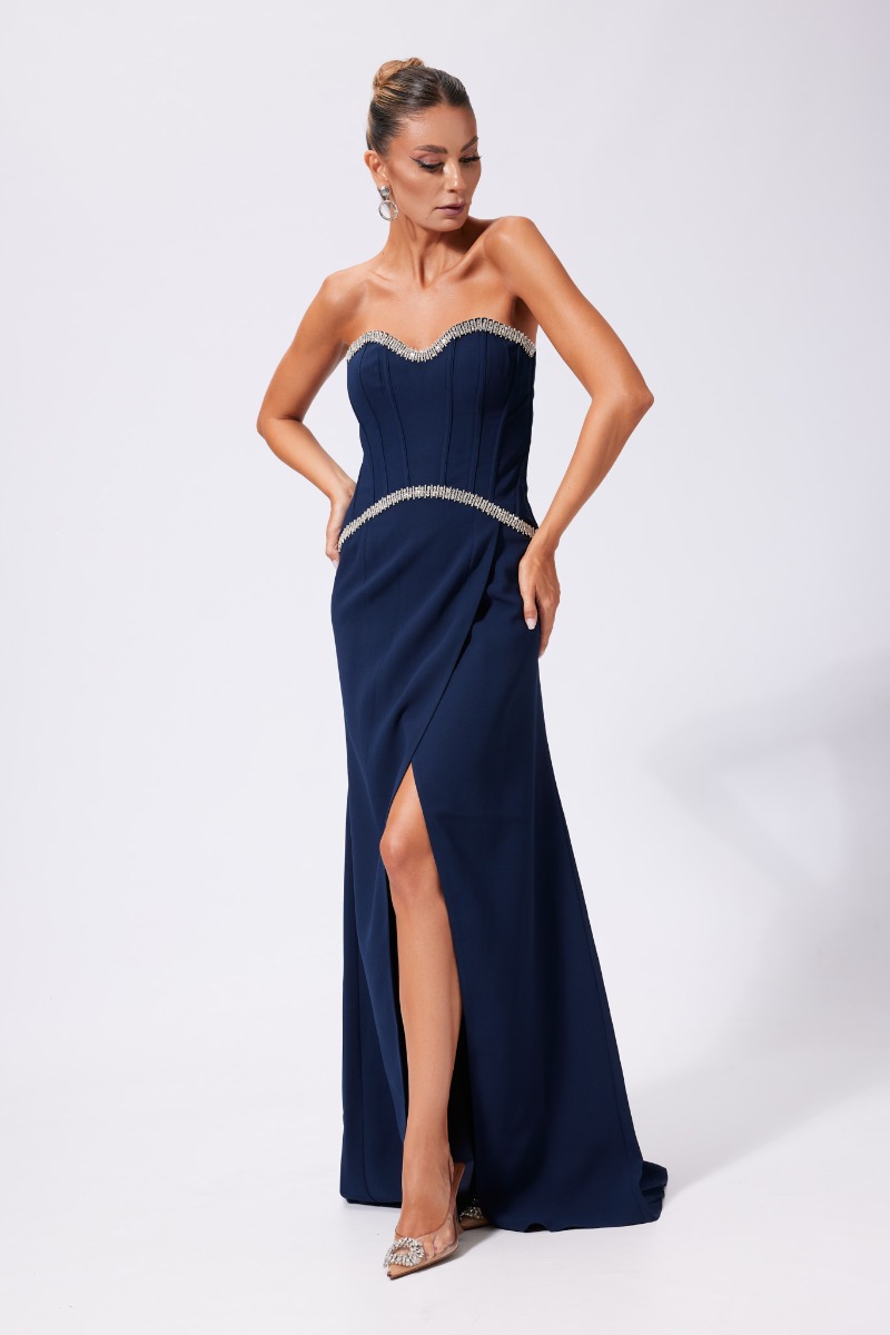 Rochie de ocazie Samara Bleumarin