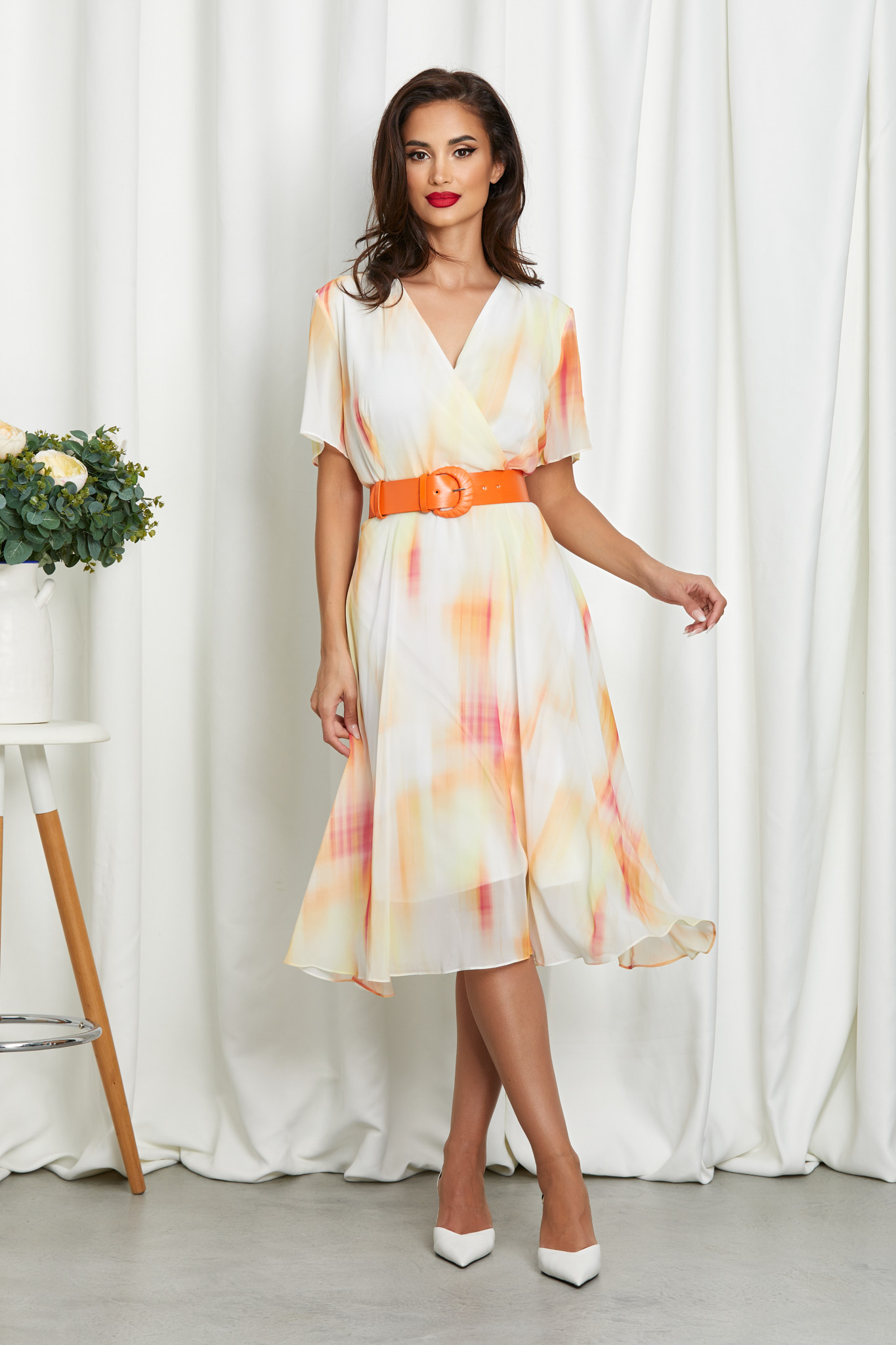 Rochie Meira Orange