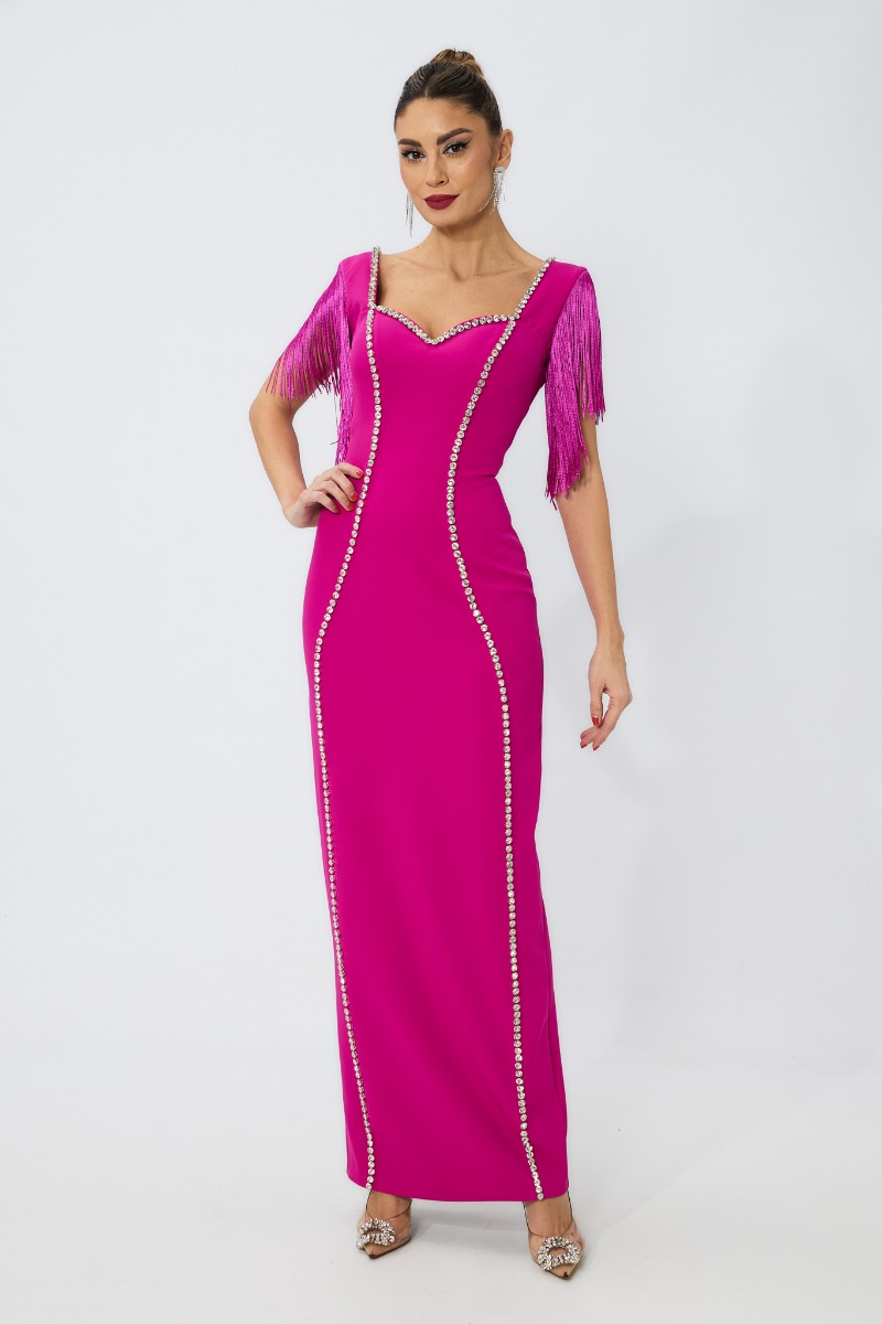 Rochie de ocazie premium Glam Fucsia