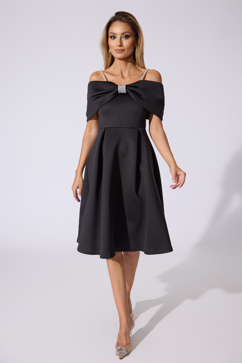 Rochie eleganta Fiance Neagra 