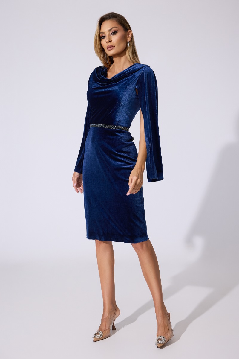 Rochie de ocazie Mirka Bleumarin