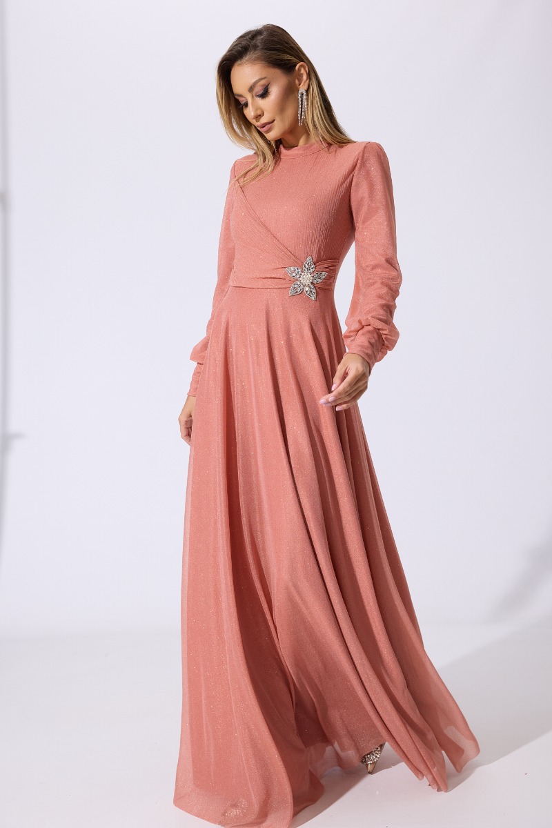 Rochie de ocazie Jadore Peach