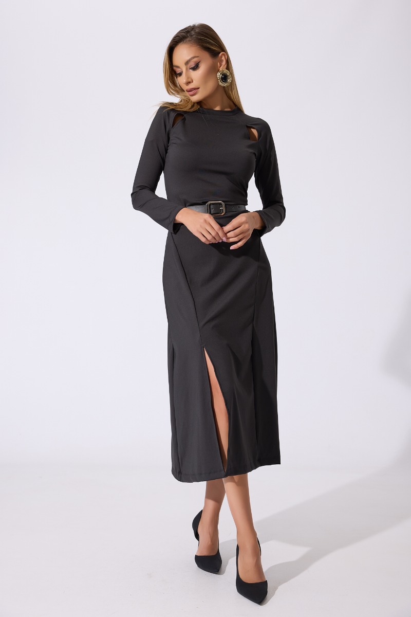 Rochie casual Ronia Neagra