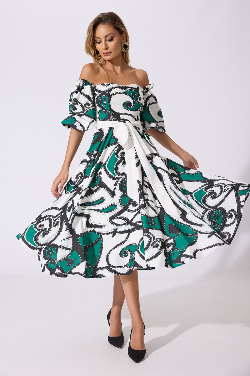 Rochie Daisy Verde