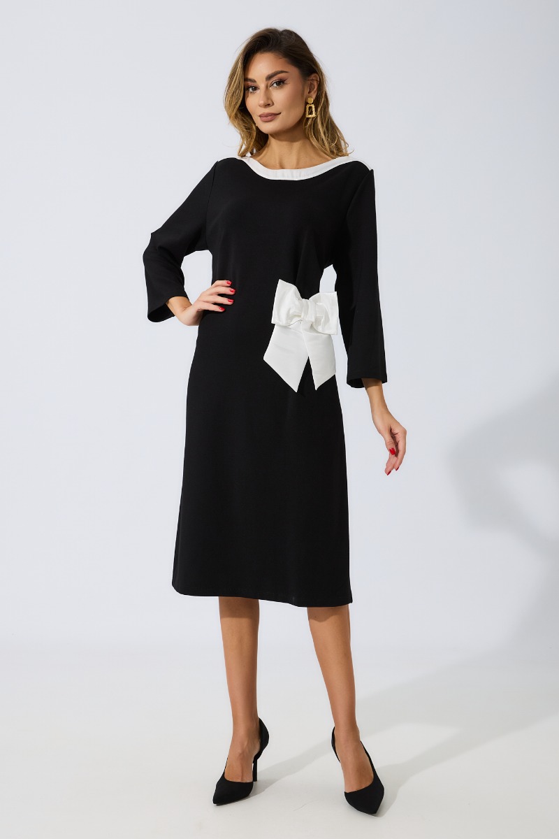 Rochie eleganta Malya Neagra